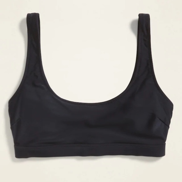 Scoop neck swim top - Picture 1 of 3